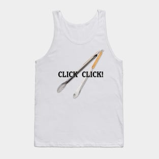 BBQ Tongs Click Click Tank Top